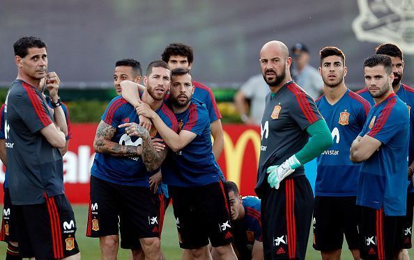 Spain Training Session - 2018 FIFA World Cup Russia