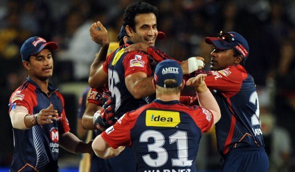 Delhi Daredevils cricketers congratulate