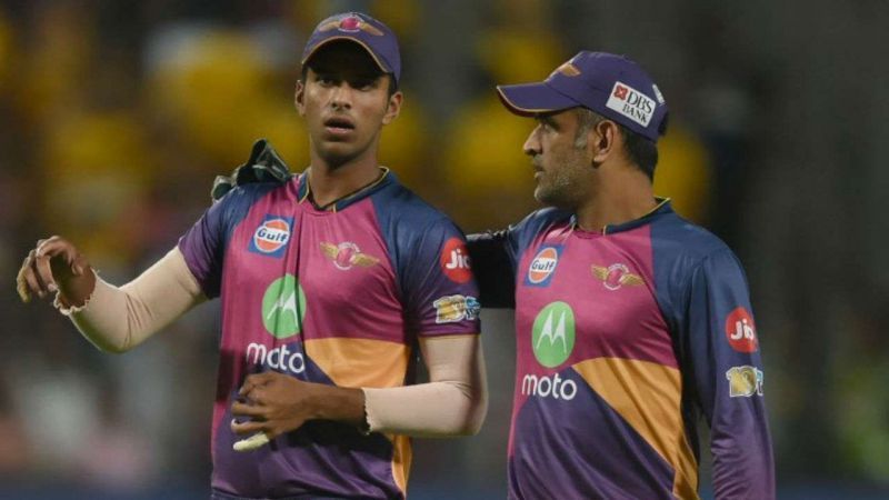Sundar and Dhoni played together for RPS.
