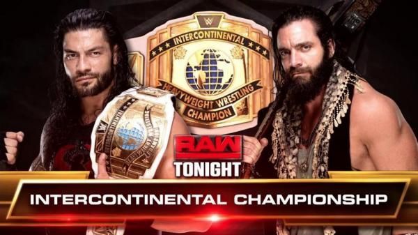 Elias has only ever fought for the Intercontinental Championship 