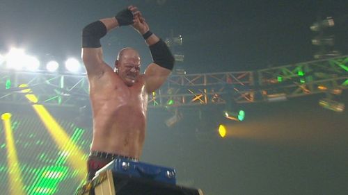 Kane won the match and cashed-in on the same night to become the Champion (2010).