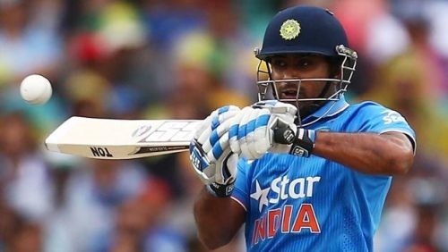 Ambati Rayudu in action for India