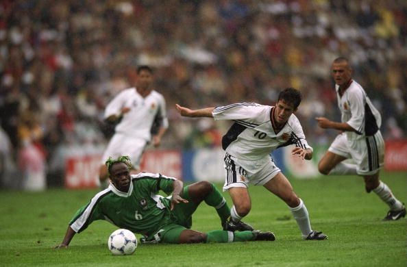Raul and Taribo West