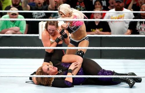 Ronda Rousey and Nia Jax put on a great match at WWE Money In The Bank 2018