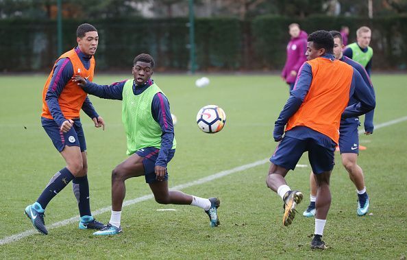 Manchester City EDS Training Session