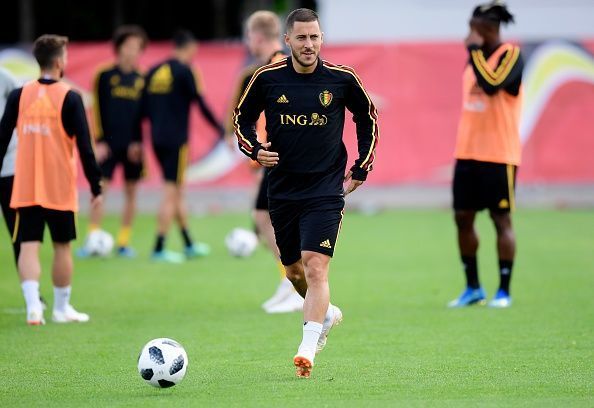 PC &amp; training of the National Soccer Team of Belgium - 20180614