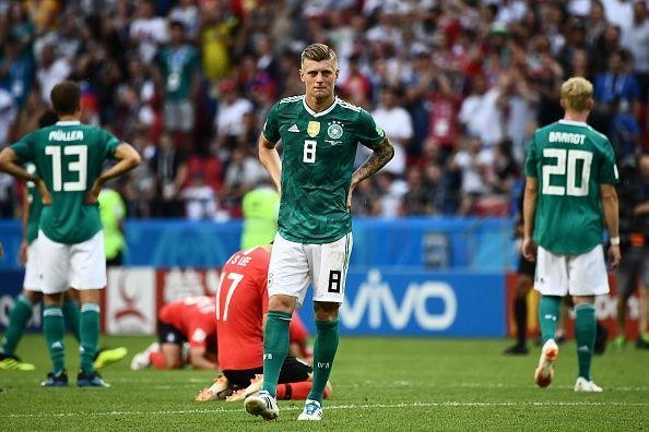 Germany became the victims of the infamous World Cup curse