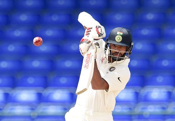 Dhawan became the first Indian to score a century before lunch on day 1