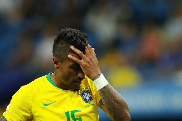 Paulinho could not replicate his form with Barcelona for the Selecao