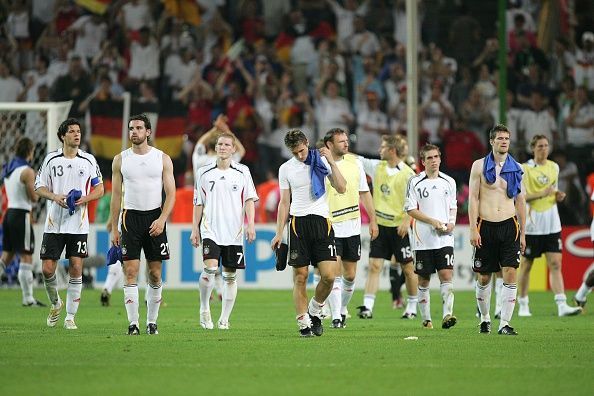 Fussball-WM 2006, Halbfinale: Deutschland - Italien 0:2 n.V.