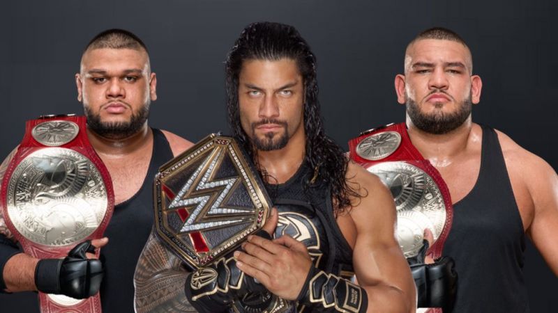 Akam, Rezar &amp; Roman Reigns