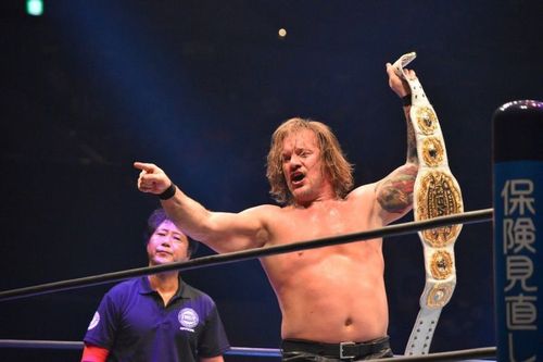 Chris Jericho is the new IWGP IC Champion 