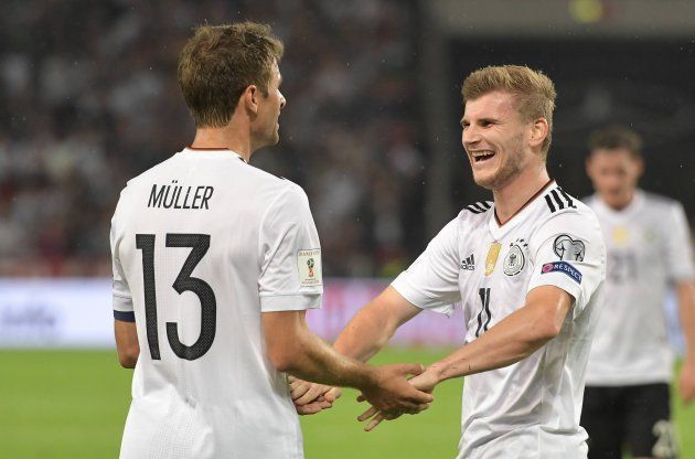 Image result for timo werner thomas muller
