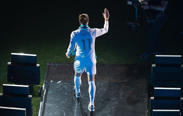 Real Madrid Celebrate After Victory In The Champions League Final Against Liverpool