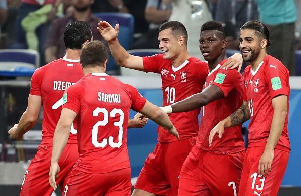 2018 FIFA World Cup Group Stage: Switzerland vs Costa Rica