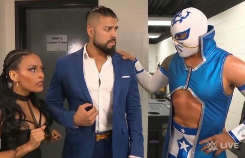 There could be a feud brewing between Sin Cara and Andrade 'Cien' Almas