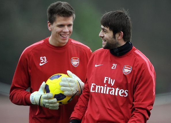 Soccer - Arsenal Training Session - London Colney