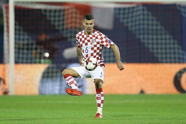 European Qualifiers play-off first leg, Croatia - Greece