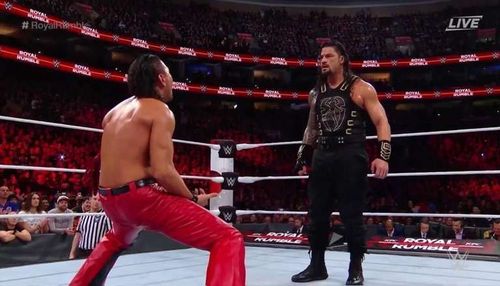 Shinsuke Nakamura missed action when an actual big dog bit him