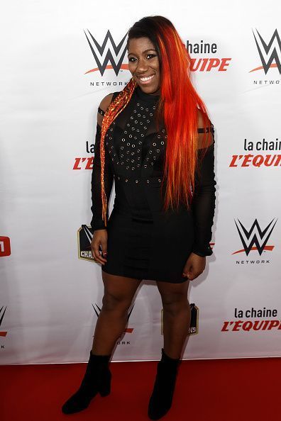 Celebrities Attend WWW Wrestling Show In Paris