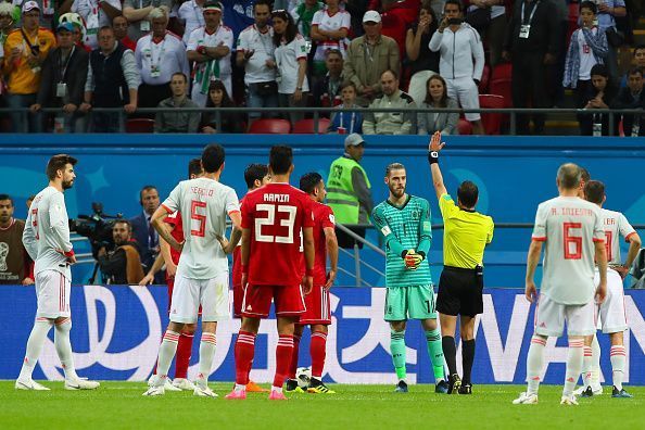 VAR rescued Spain's blushes on the night