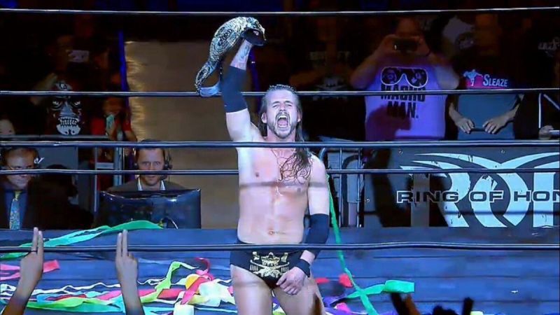 Adam Cole as ROH World Champion