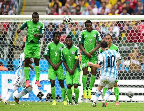 Soccer - FIFA World Cup 2014 - Group F - Nigeria v Argentina - Estadio Beira-Rio