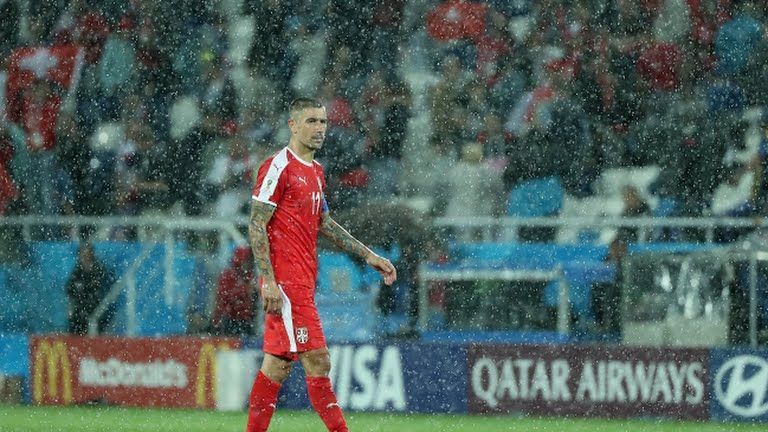 Serbia were stunned by Switzerland with last minute winner