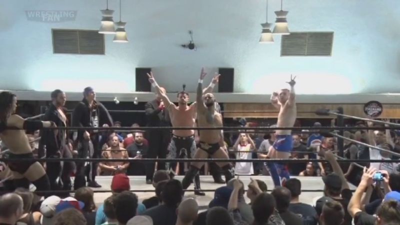 Superkliq vs Ospreay, Ricochet, and Sydal 