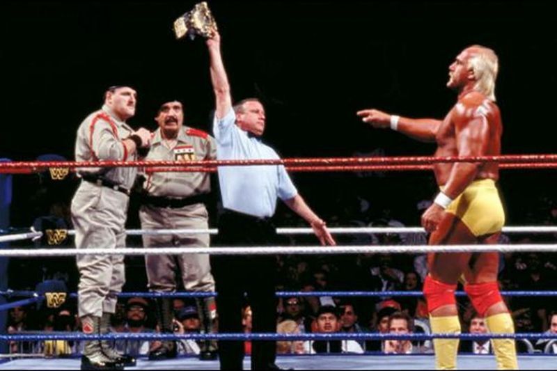 Hulk Hogan&#039;s reaction was immense