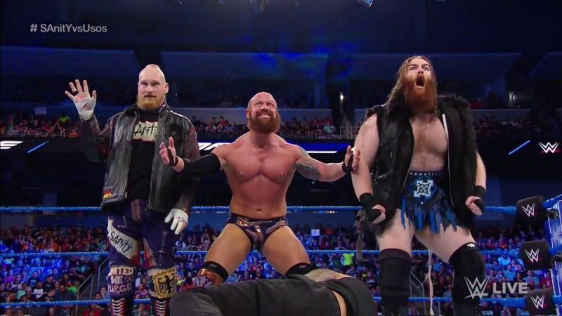 SAnitY made a huge debut on SmackDown live