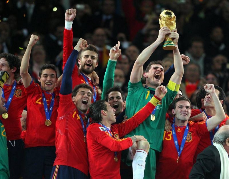 Casillas experienced a captain&#039;s greatest dream, lifting the World Cup