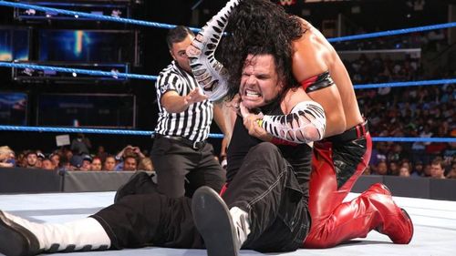 Image result for wwe jeff hardy vs shinsuke