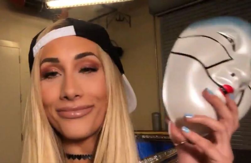 Carmella threatens to unmask Asuka and expose her