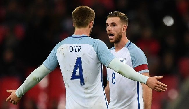 Eric Dier Jordan Henderson England midfield