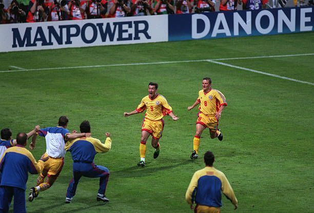 Romania would surprisingly beat England 2-1 in 1998