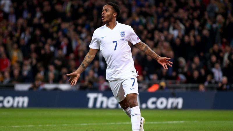 Sterling was born in Jamaica and plays for England
