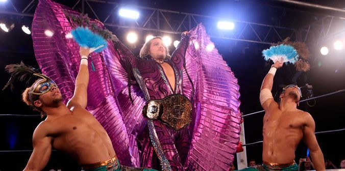 Dalton Castle is like Gorgeous George mixed with Dean Malenko.