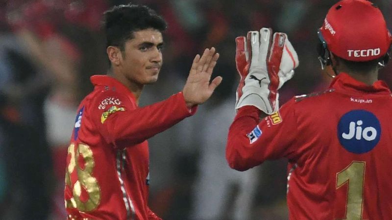 Mujeeb was sensational with the ball in IPL 2018