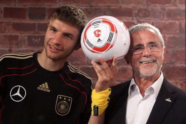 Germany Training &amp; Press Conference - 2010 FIFA World Cup