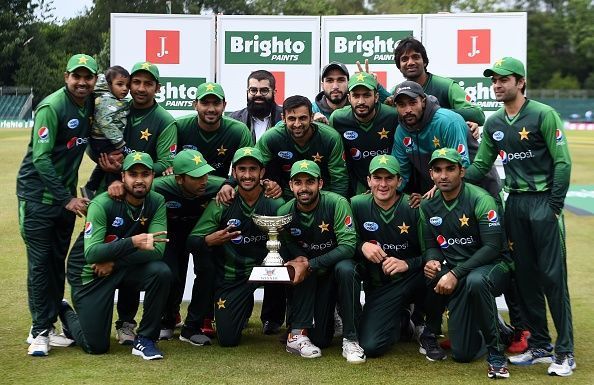 Pakistan won 7th consecutive T20I series