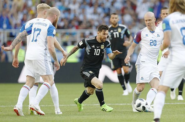 Football: Argentina vs Iceland at World Cup