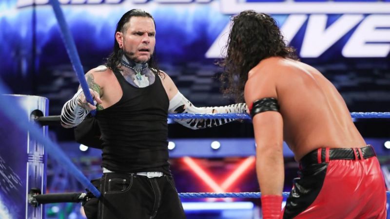 Jeff Hardy reacting