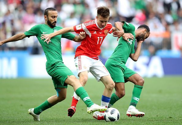 Russia v Saudi Arabia - FIFA World Cup 2018 - Group A - Luzhniki Stadium