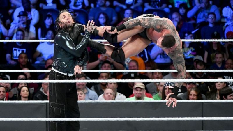 Jeff Hardy and Randy Orton faced each other for the United States Championship