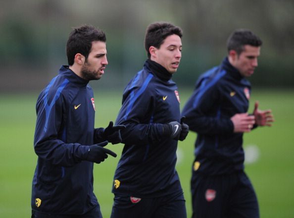 Arsenal Training Session