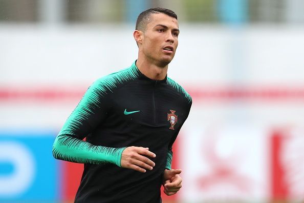 2018 FIFA World Cup: Portugal training session