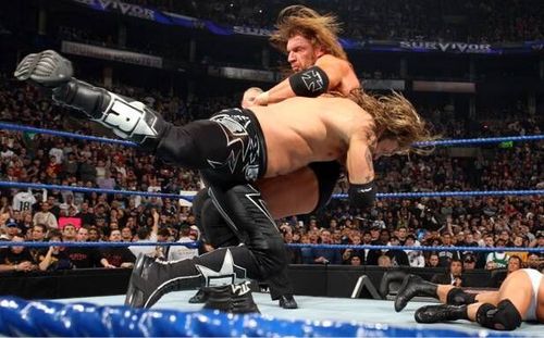 Most of Edge's 11 world title victories came through underhanded means<p>