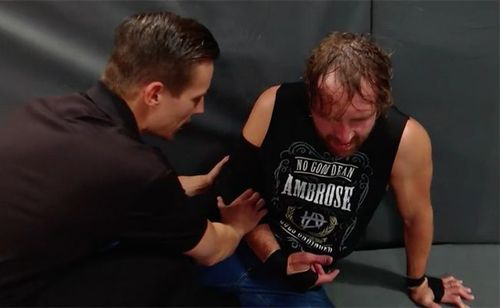 Image result for dean ambrose injury