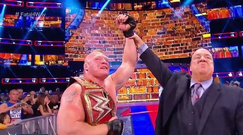 Plans are still on for Lesnar at SummerSlam